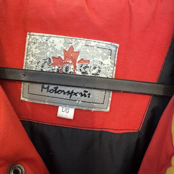 Choko Motorsports Authentic Snap-On Racing Zipper Jacket Sz Large - Picture 4 of 11